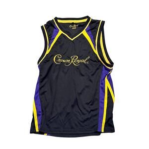 Vintage Crown Royal Basketball Jersey Size M Good Condition
